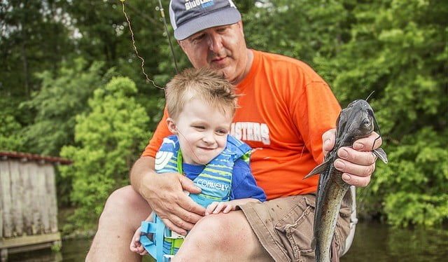 Fishing with Kids