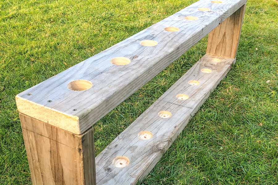 DIY Fishing Rod Holder