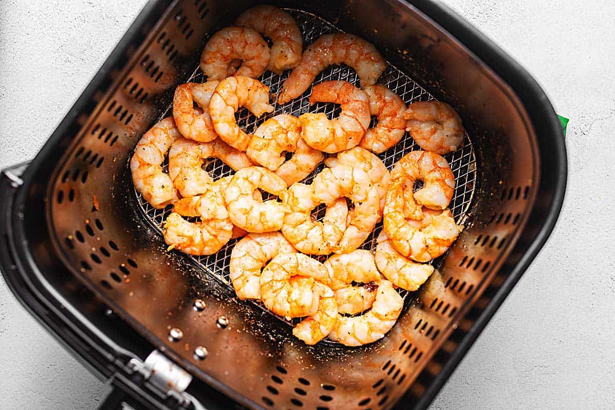 Frozen Shrimp in Air Fryer