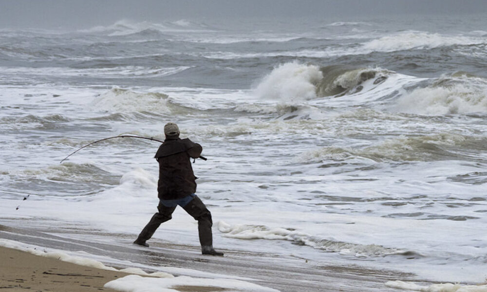 Fishing After a Storm in Saltwater