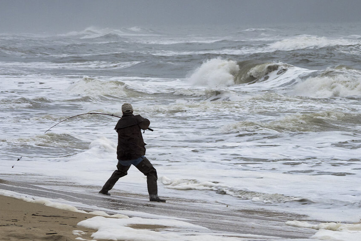 Fishing After a Storm in Saltwater